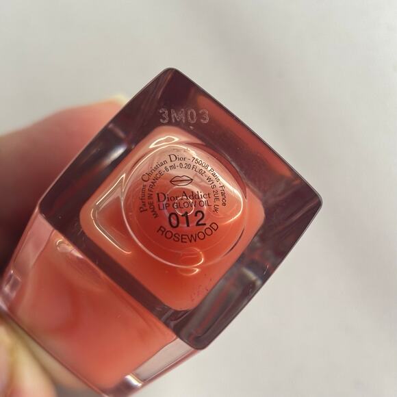Dior Addict Lip Glow Oil 012 ROSEWOOD 0.2oz NWOB - Picture 3 of 4